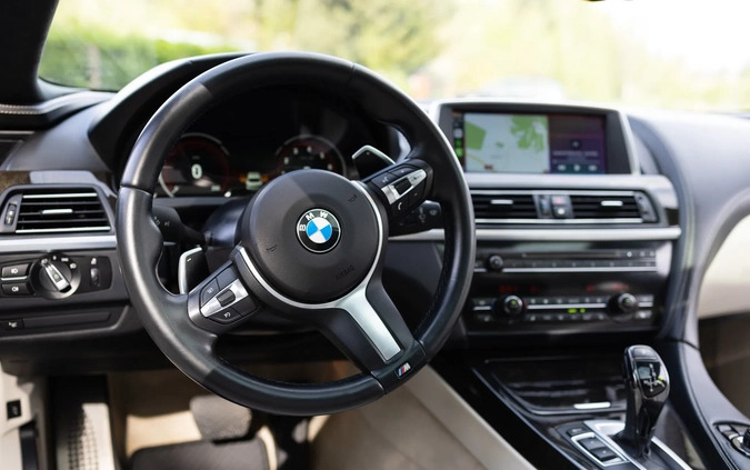 BMW Seria 6 cena 124800 przebieg: 126250, rok produkcji 2014 z Rydułtowy małe 742